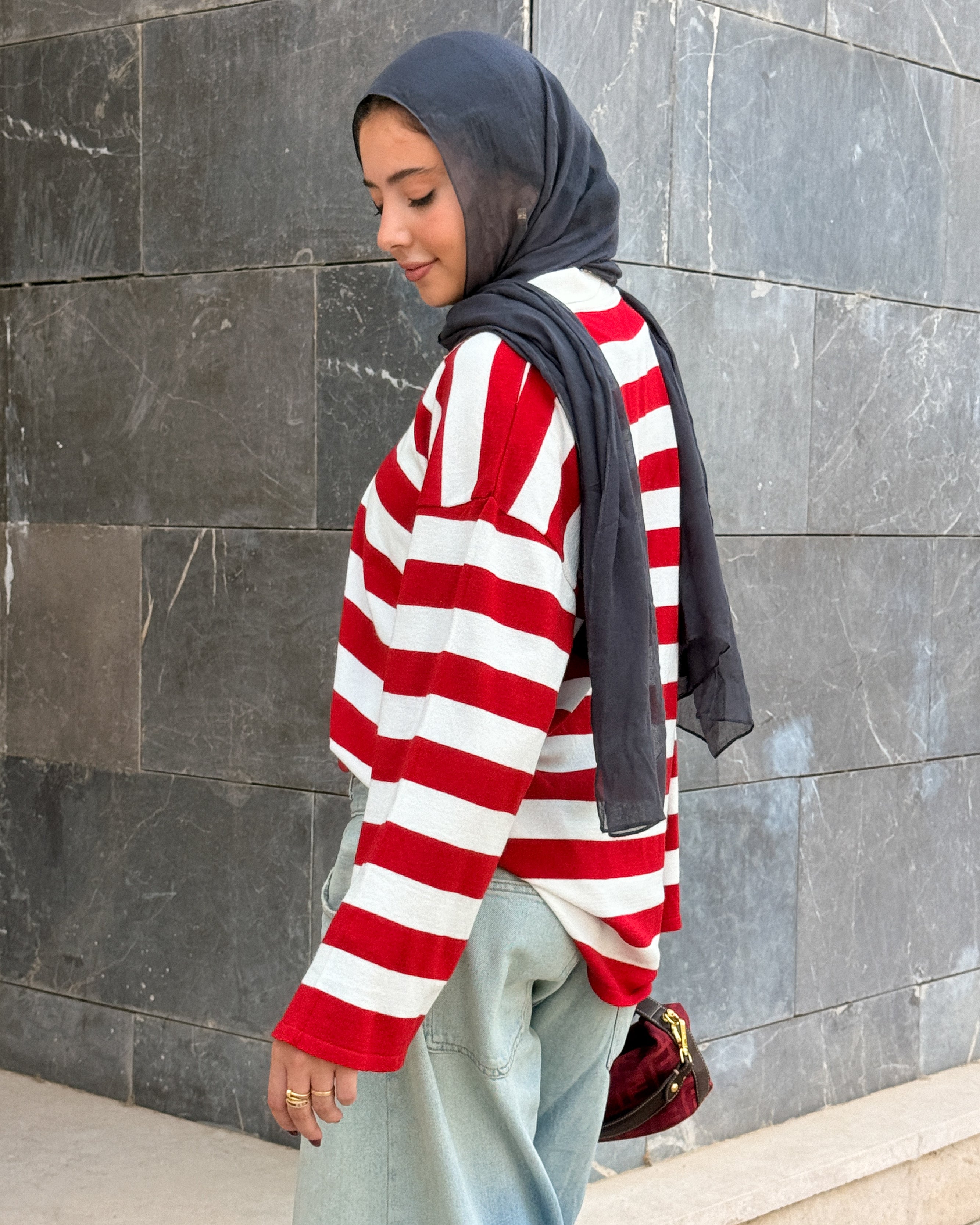 Mia Polo Stripe Shirt