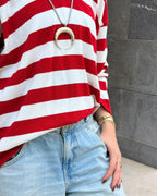 Mia Polo Stripe Shirt