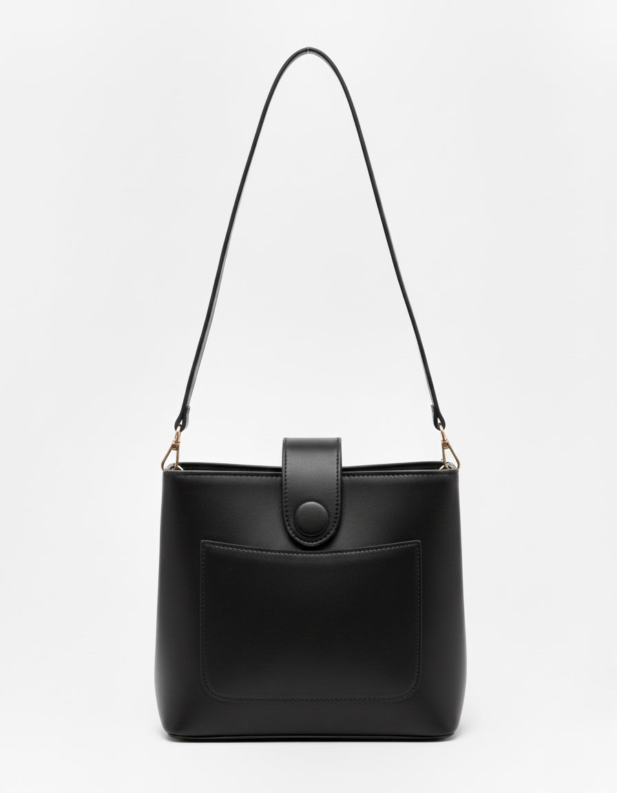 Leather Bucket Bag