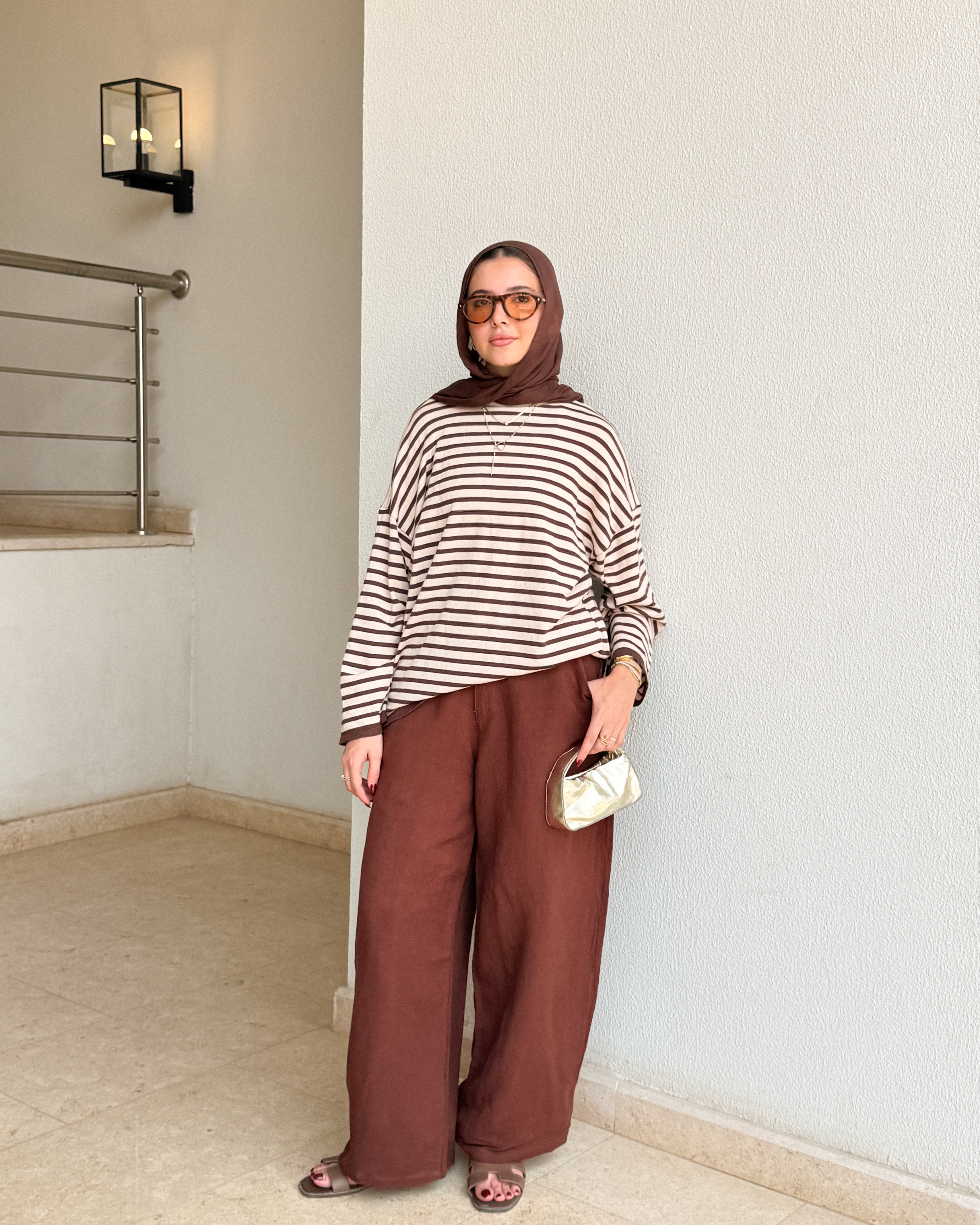 Amelie Knit Stripe Shirt