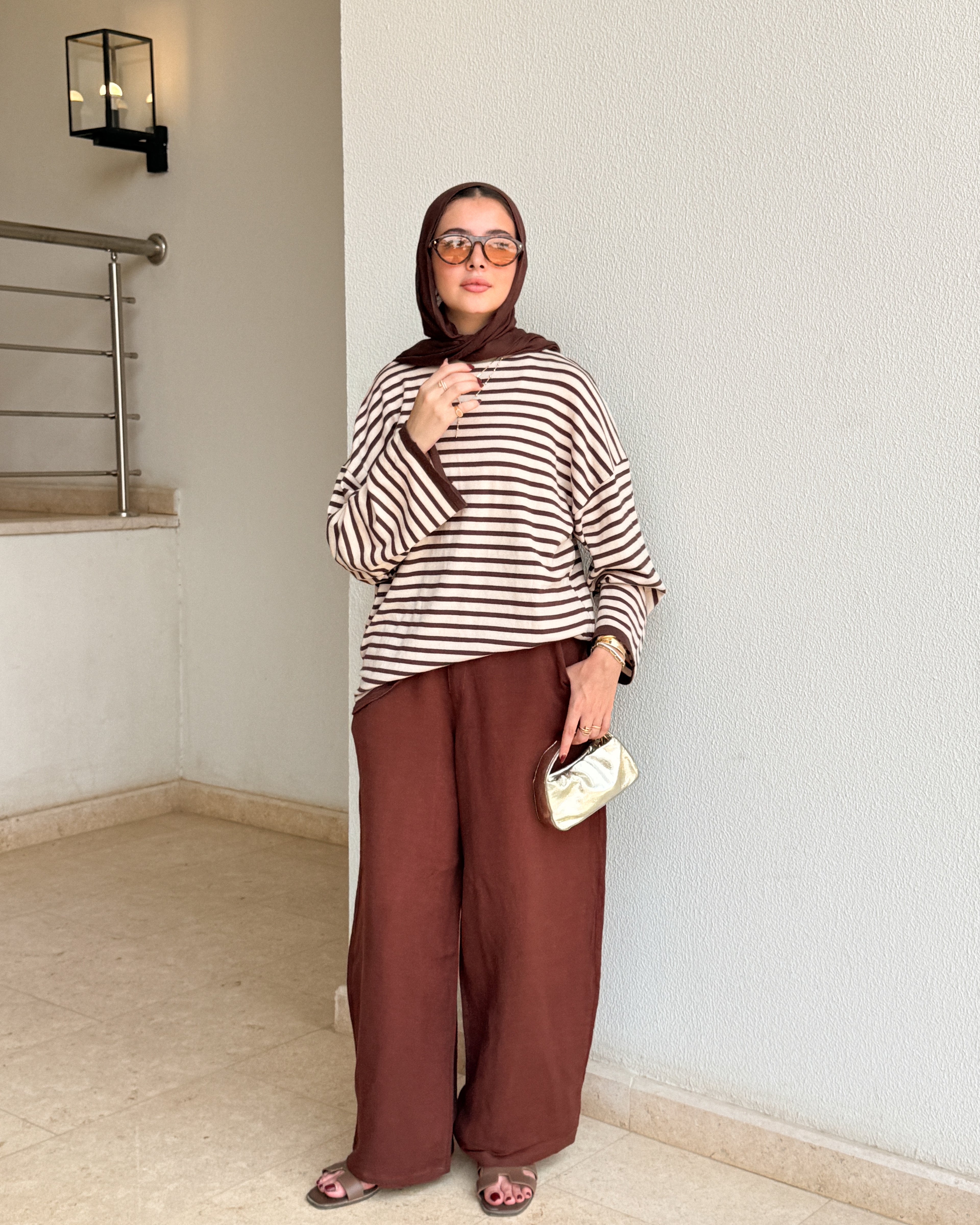 Amelie Knit Stripe Shirt