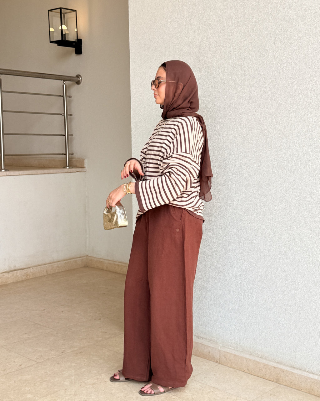 Amelie Knit Stripe Shirt
