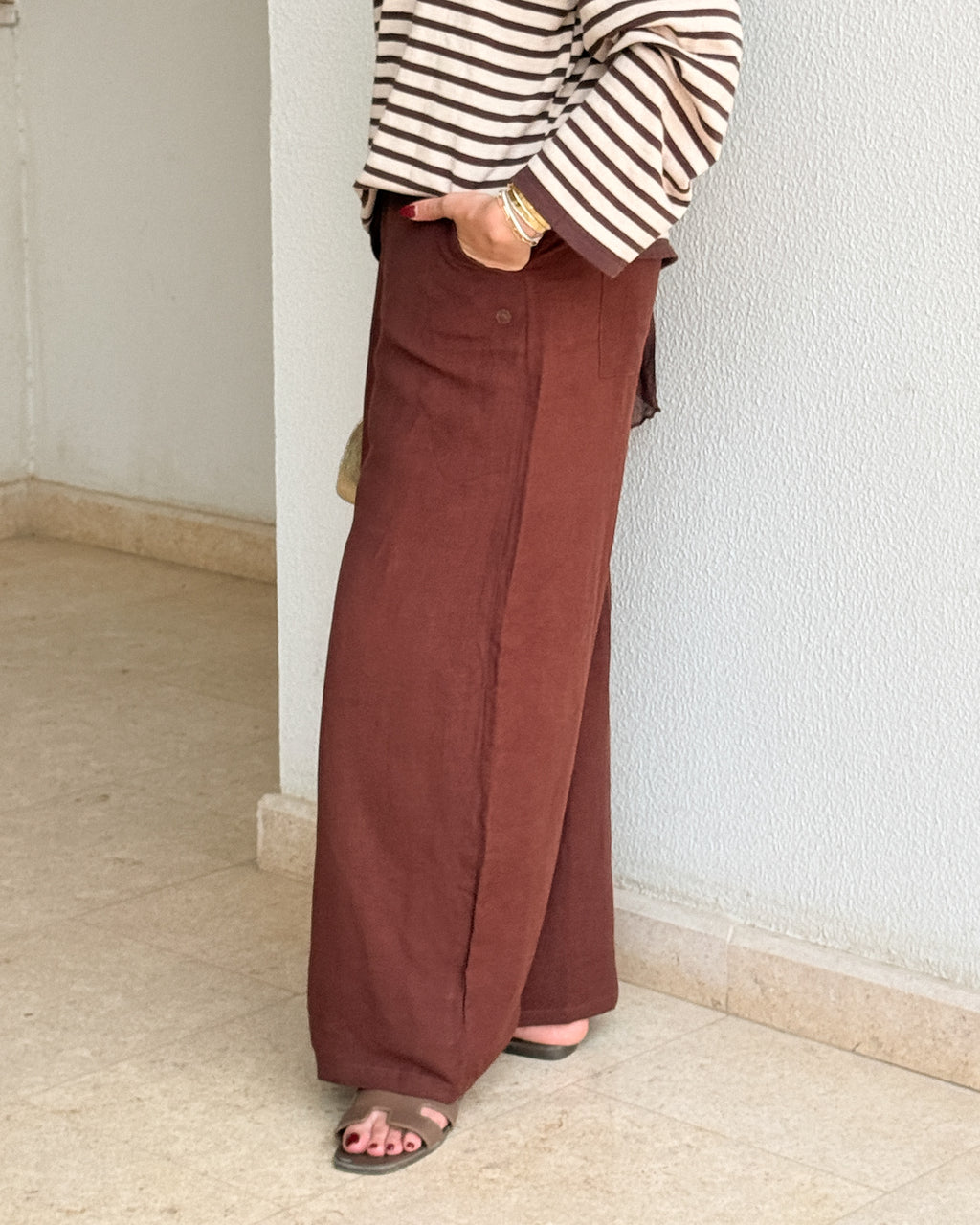 Amelie Knit Stripe Shirt