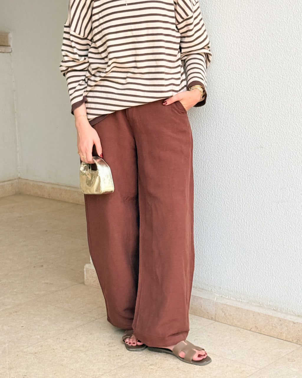 Amelie Knit Stripe Shirt