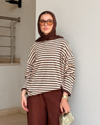 Amelie Knit Stripe Shirt