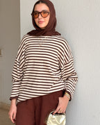 Amelie Knit Stripe Shirt