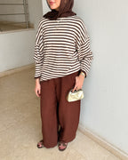 Amelie Knit Stripe Shirt
