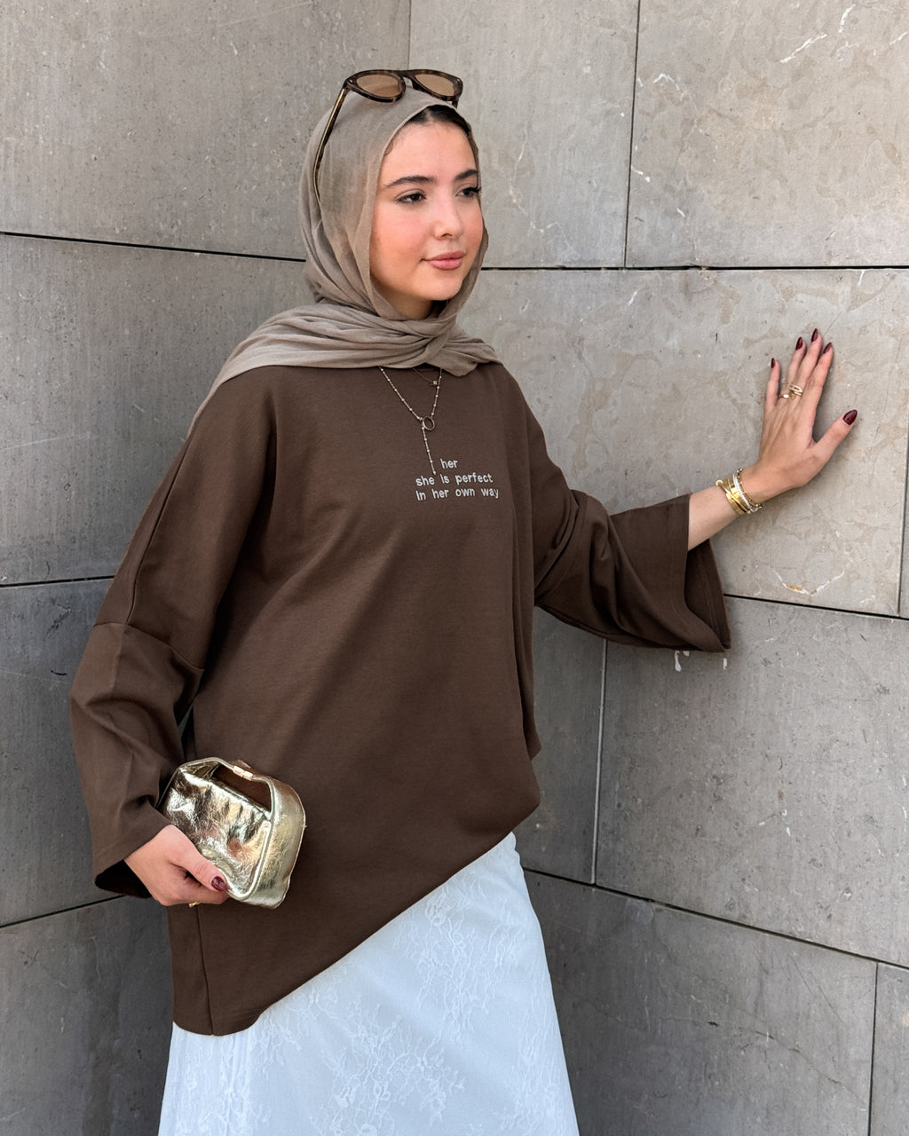 her in quote tee