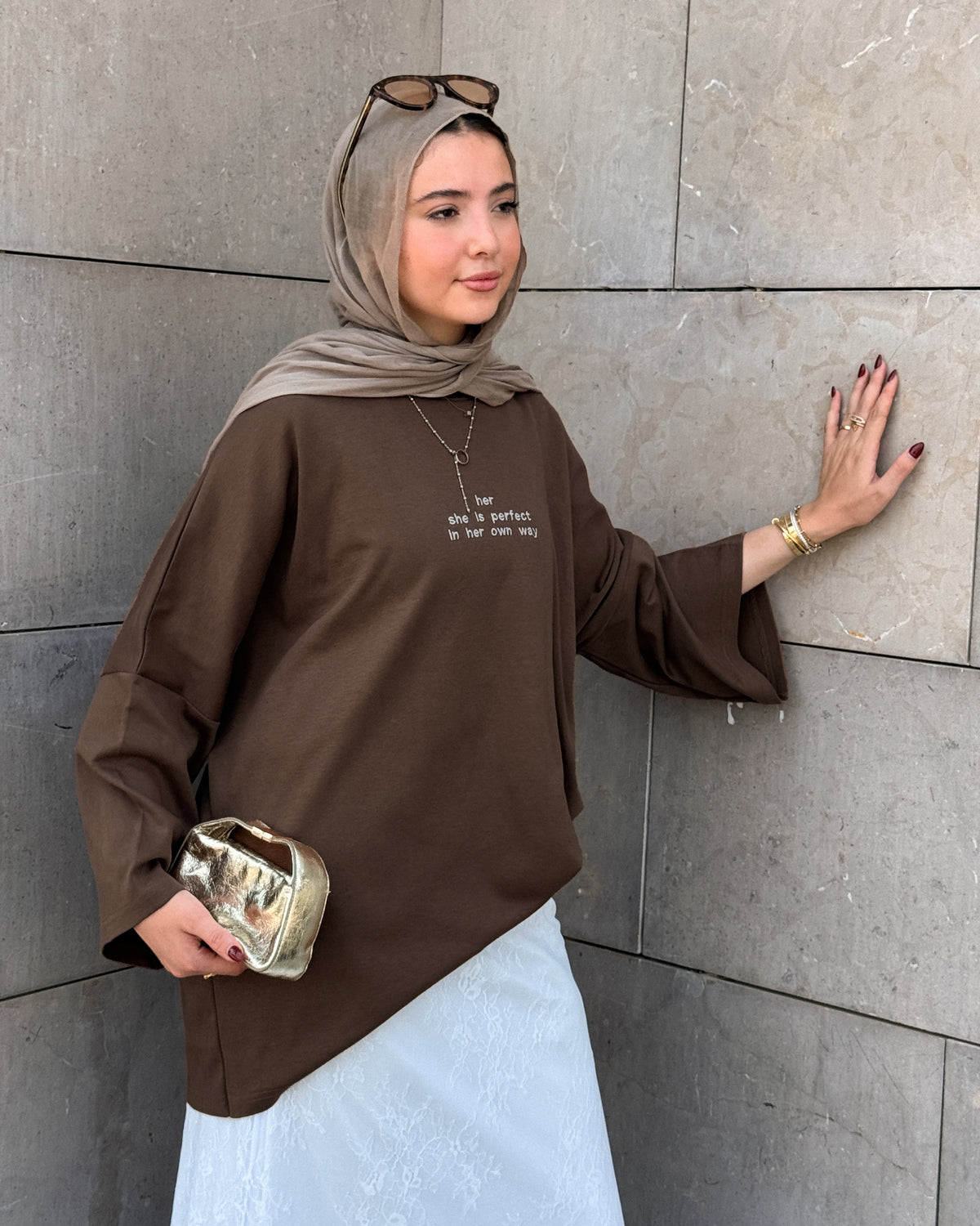 her in quote tee