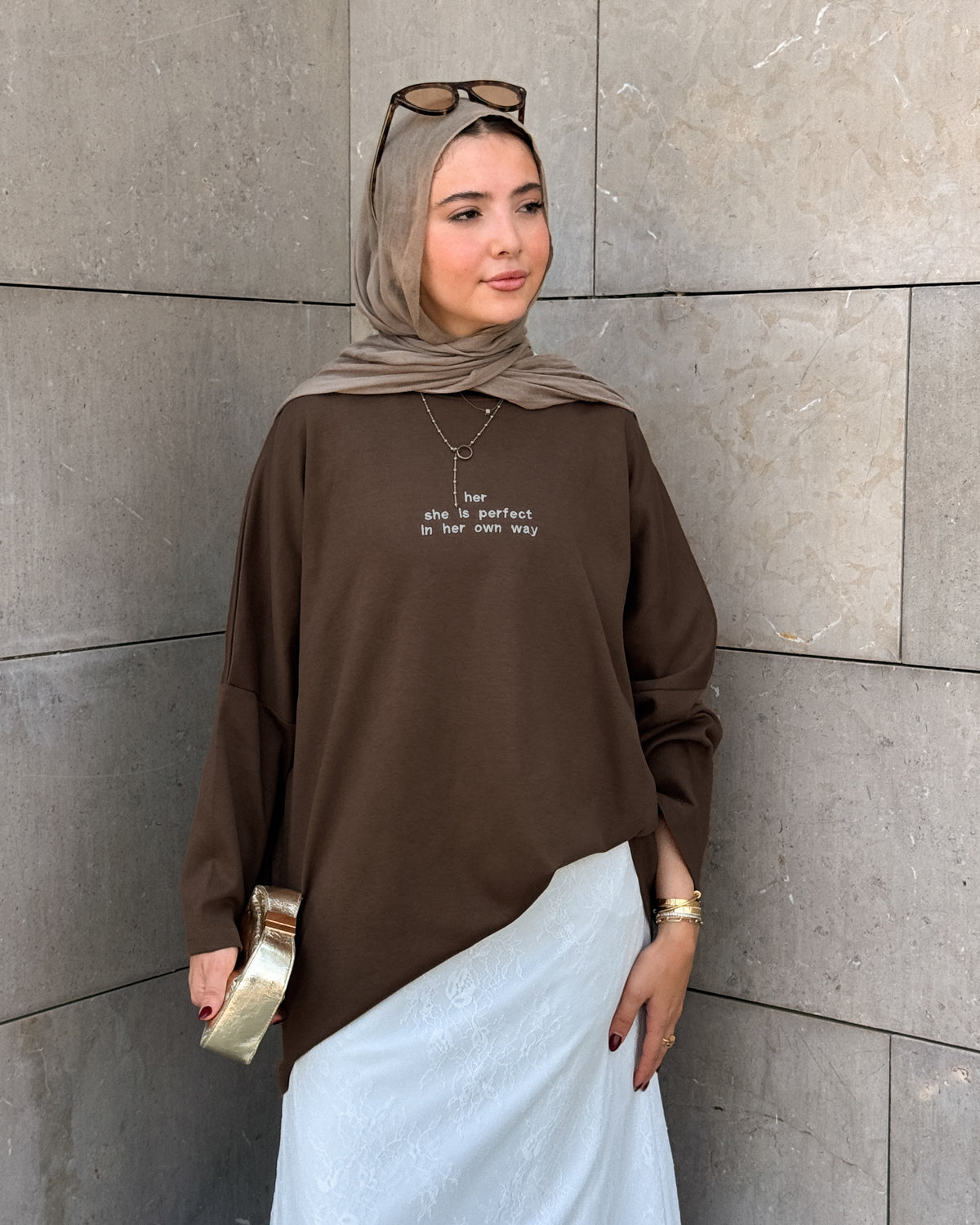 her in quote tee