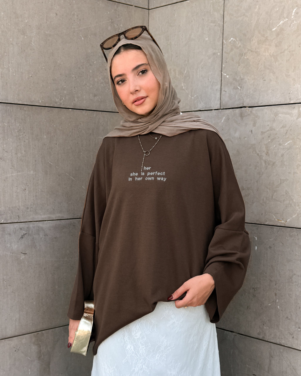 her in quote tee