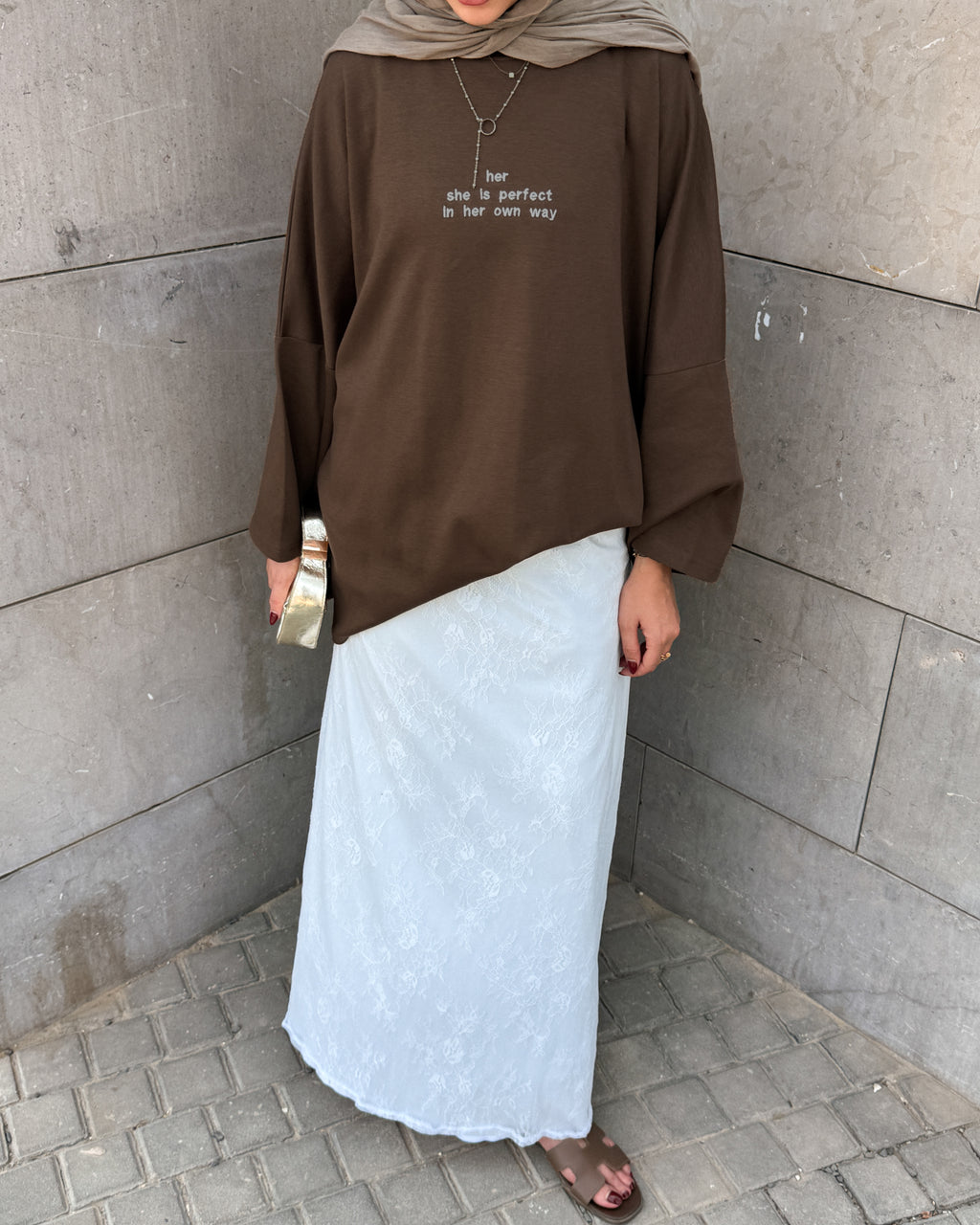 her in quote tee