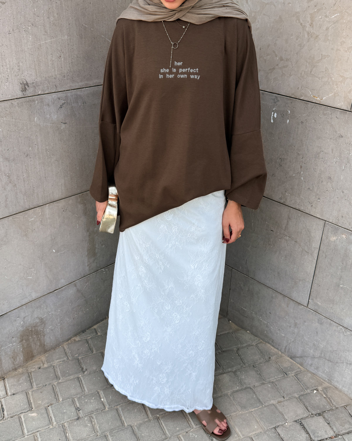 her in quote tee