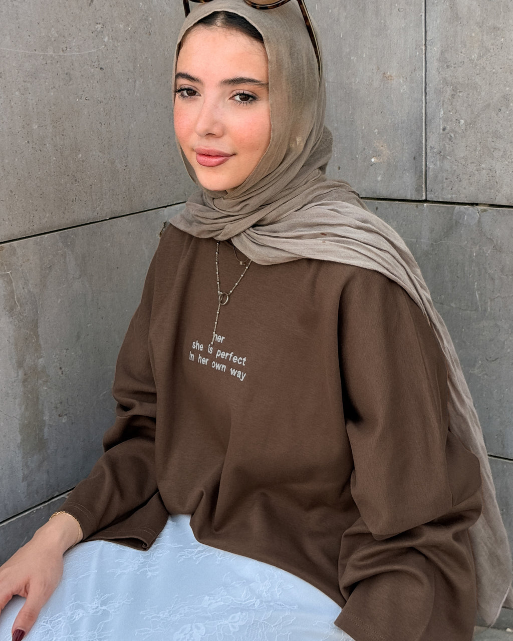 her in quote tee