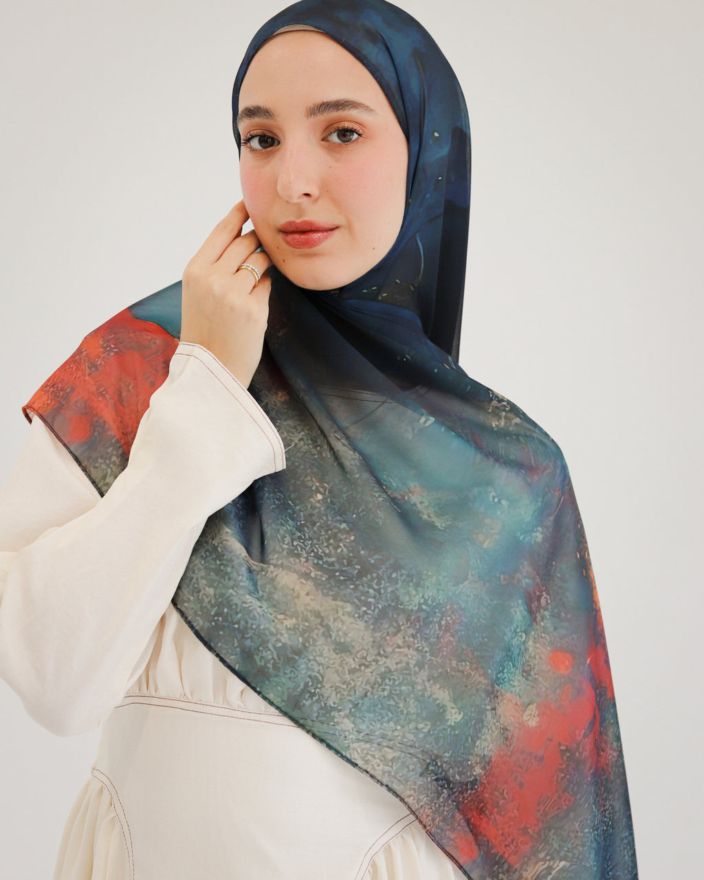 Midnight Ember Scarf