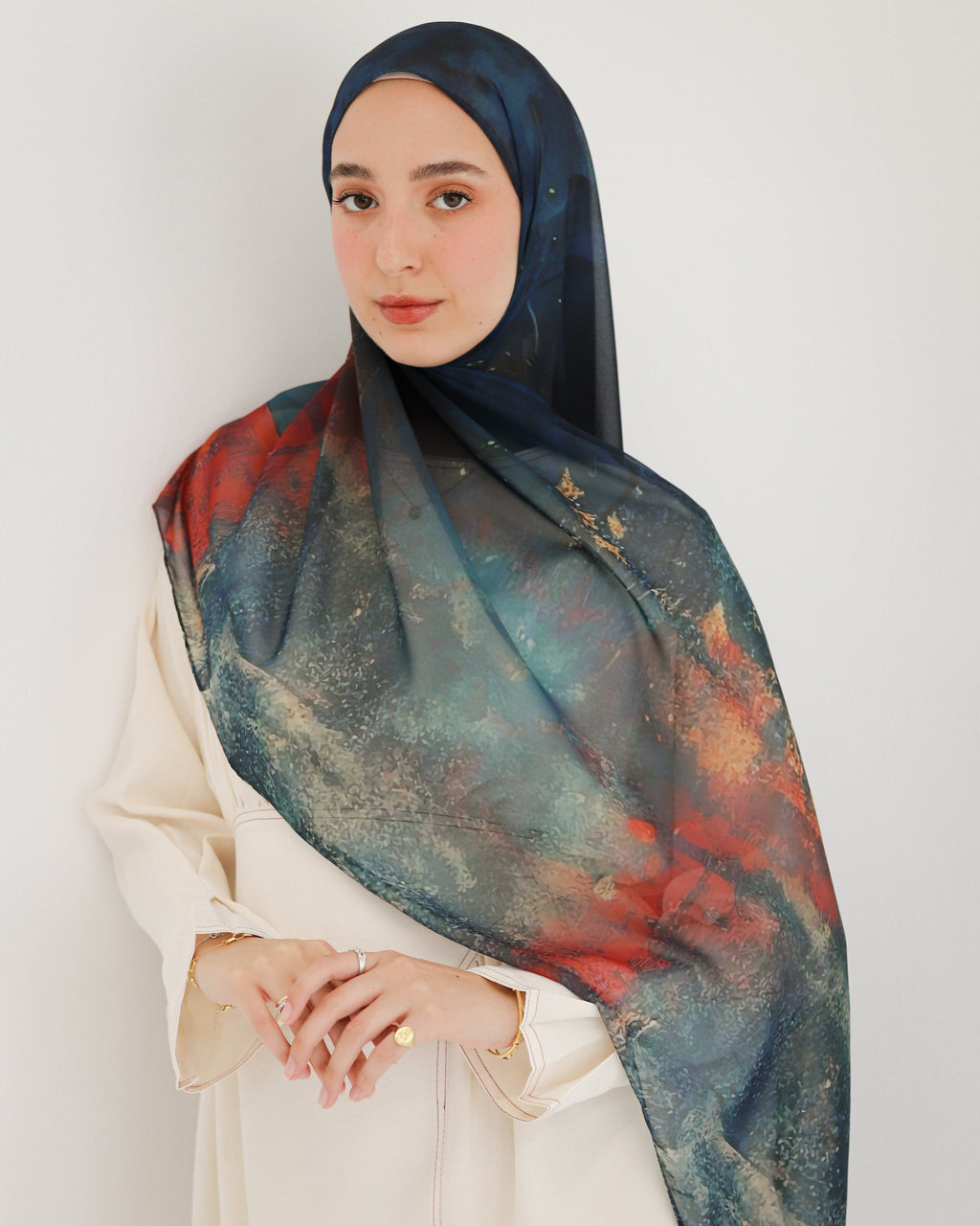 Midnight Ember Scarf