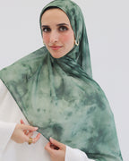 Emerald Marble Scarf