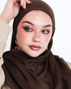 Elite Modal Scarf  - Espresso