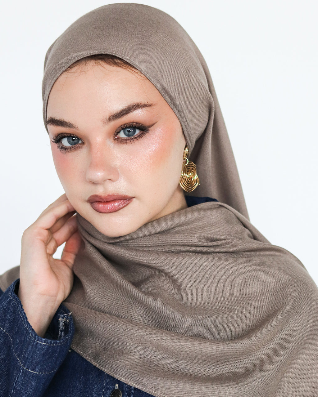 Elite Modal Scarf  - Mocha Brown