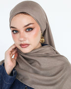 Elite Modal Scarf  - Mocha Brown