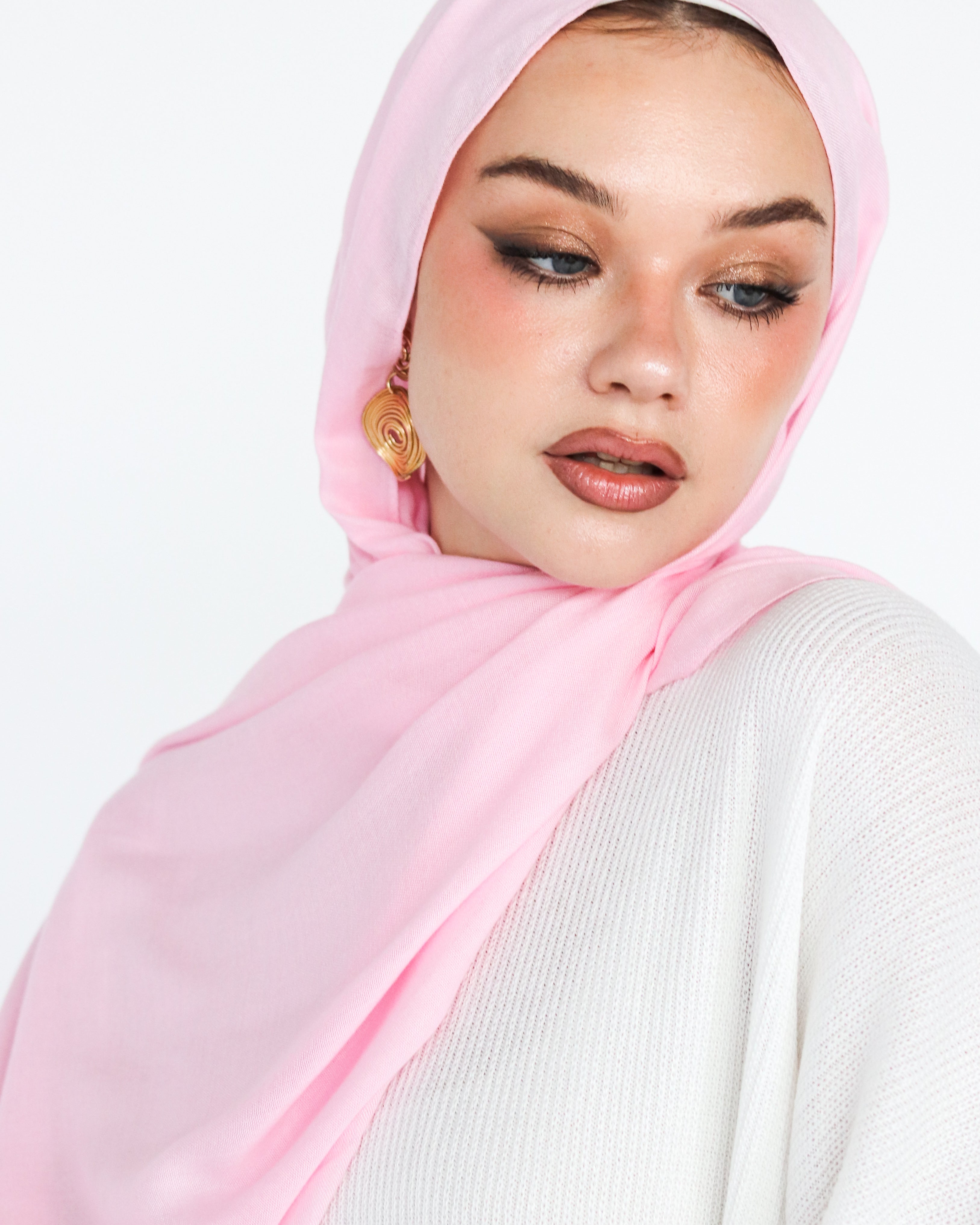 Elite Modal Scarf  - Rose