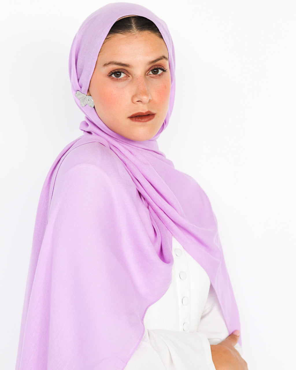 Elite Modal Scarf  - Lilac