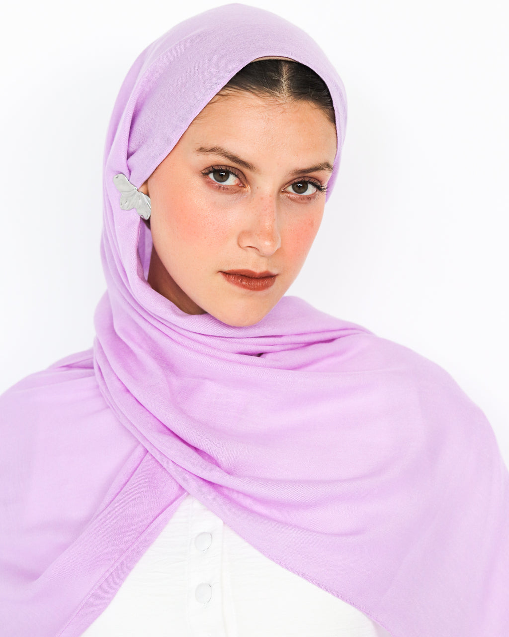 Elite Modal Scarf  - Lilac
