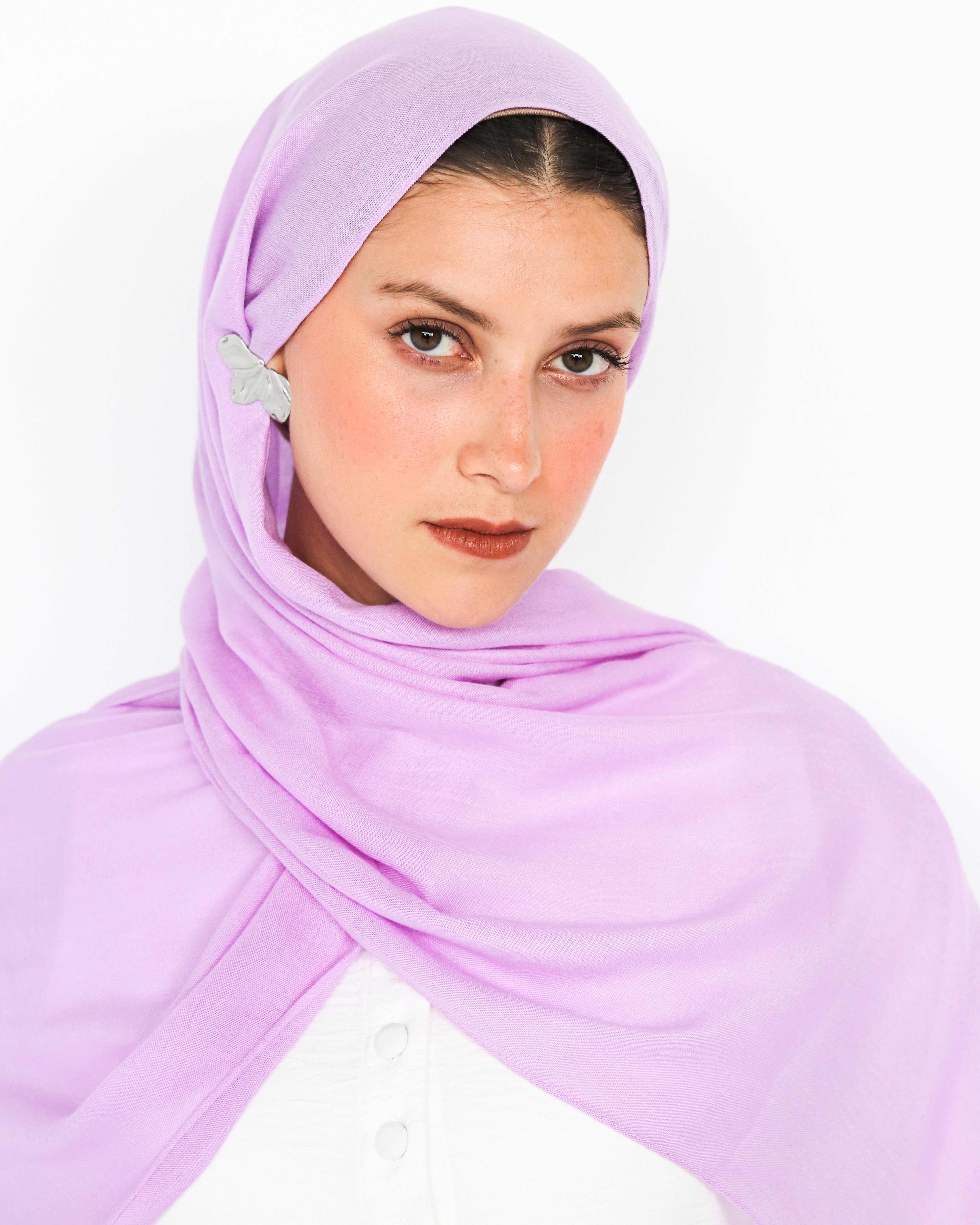 Elite Modal Scarf  - Lilac