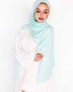 Elite Modal Scarf - Pale Turquoise