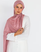 Elite Modal Scarf - Dusty Rose