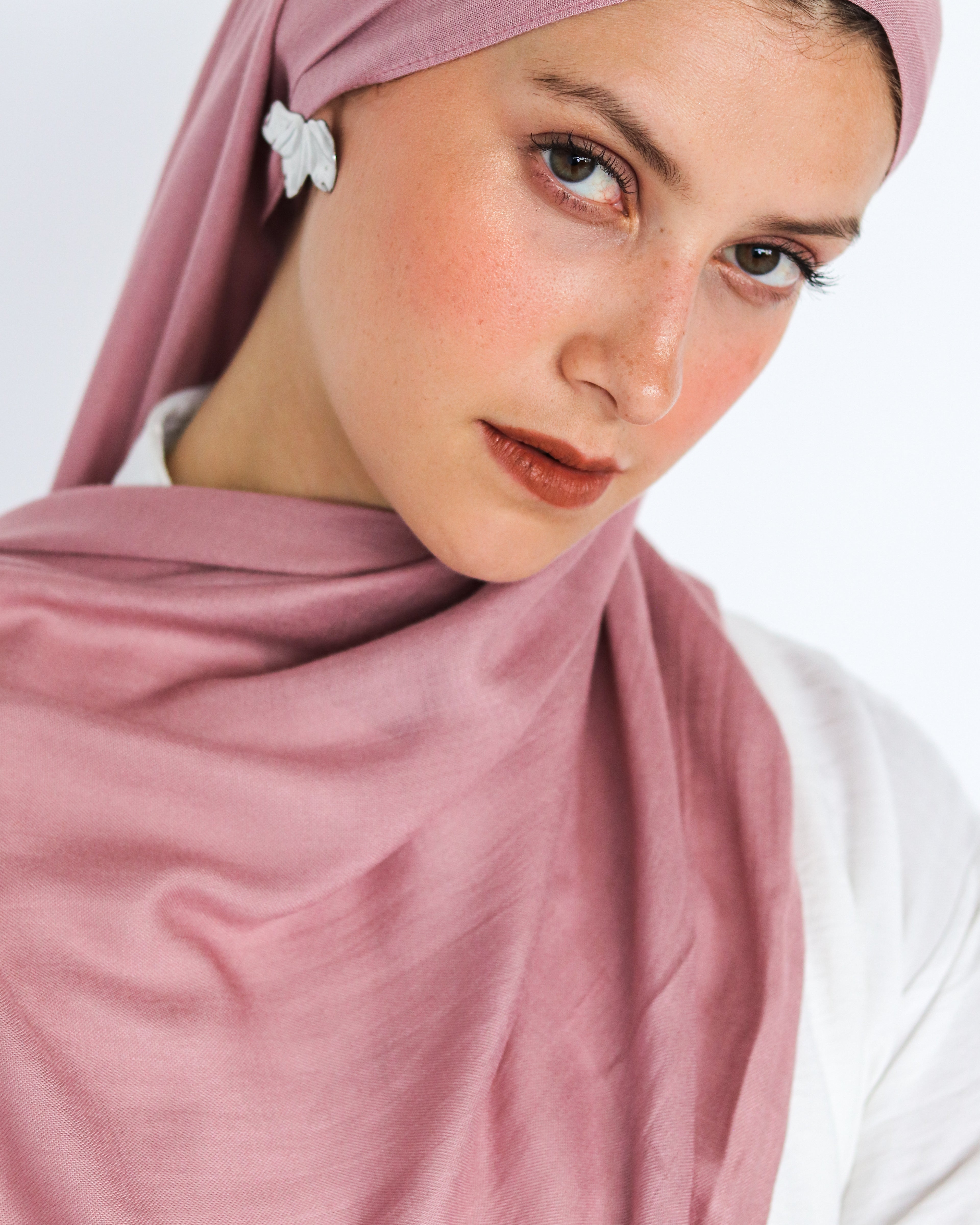 Elite Modal Scarf - Dusty Rose