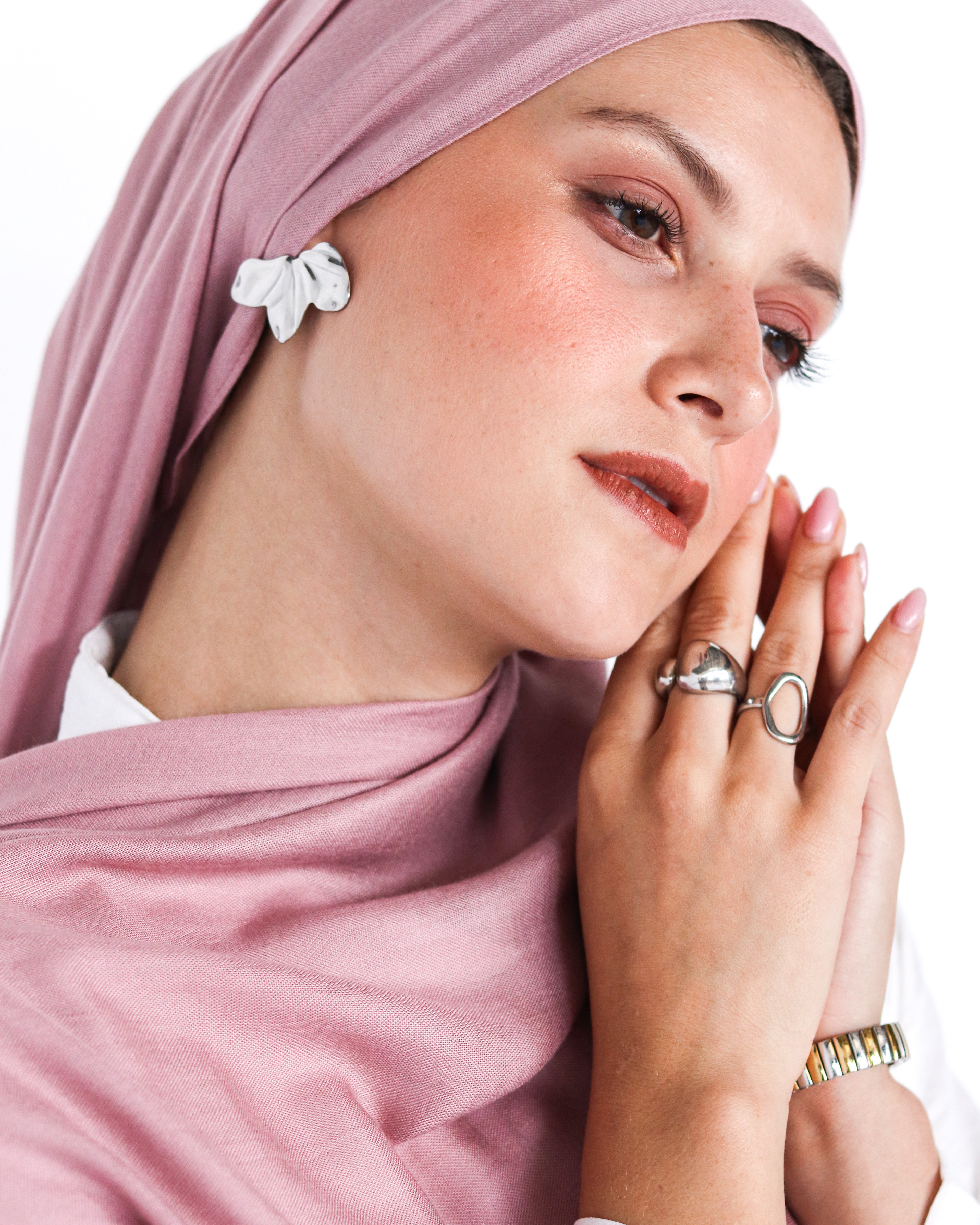 Elite Modal Scarf - Dusty Rose