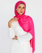Elite Modal Scarf  - Hot Pink