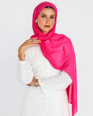 Elite Modal Scarf  - Hot Pink