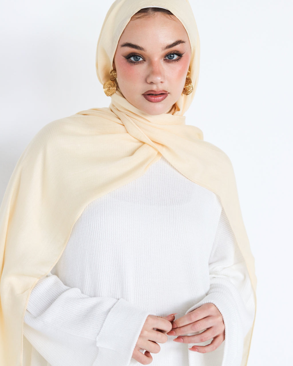 Elite Modal Scarf - Warm Beige