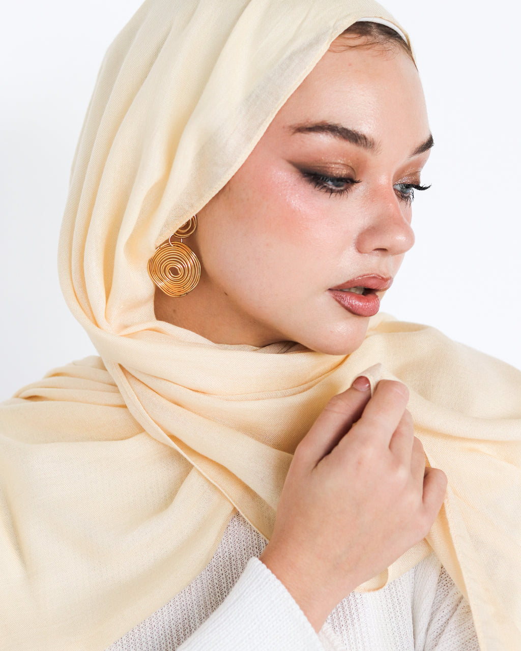 Elite Modal Scarf - Warm Beige