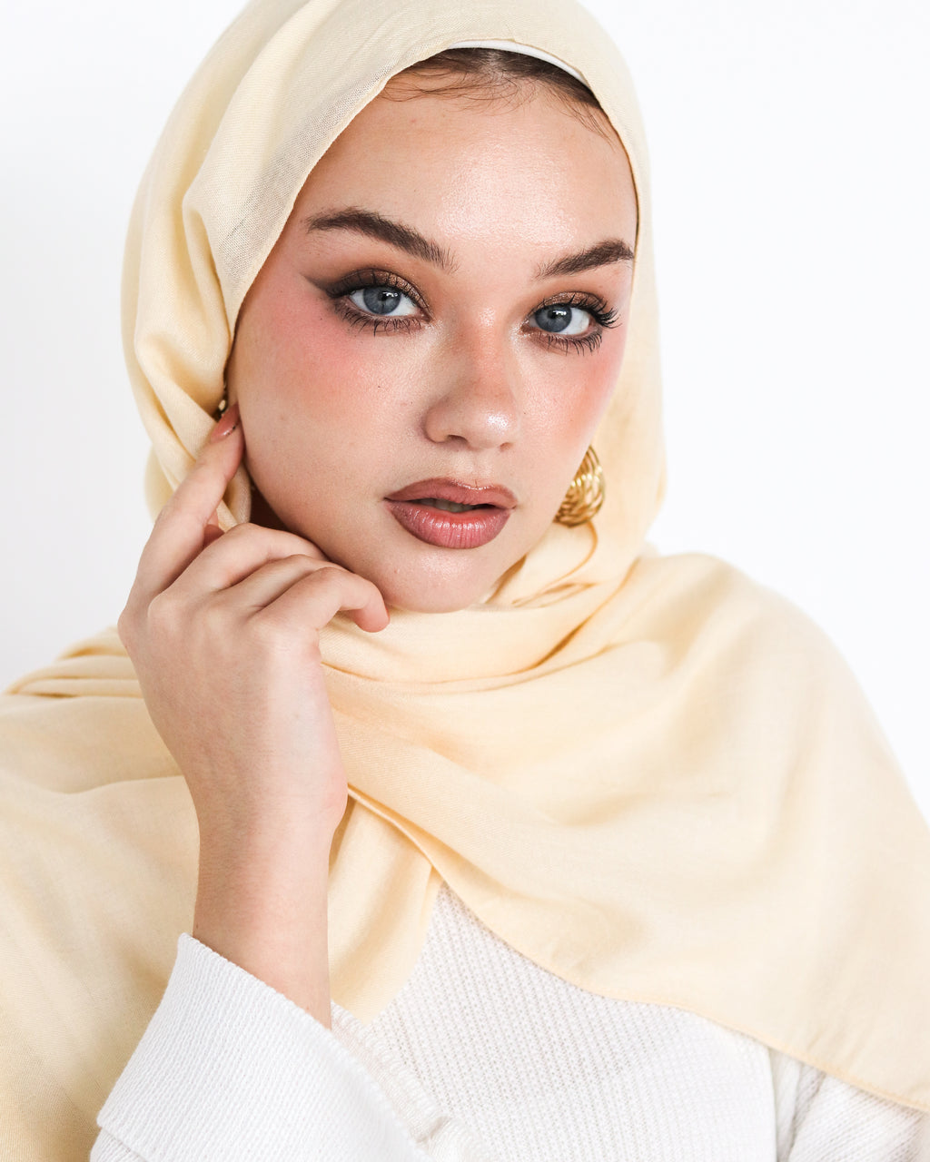Elite Modal Scarf - Warm Beige