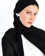 Elite Modal Scarf  - Black