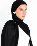 Elite Modal Scarf  - Black