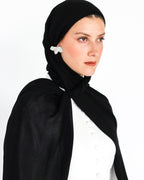 Elite Modal Scarf  - Black