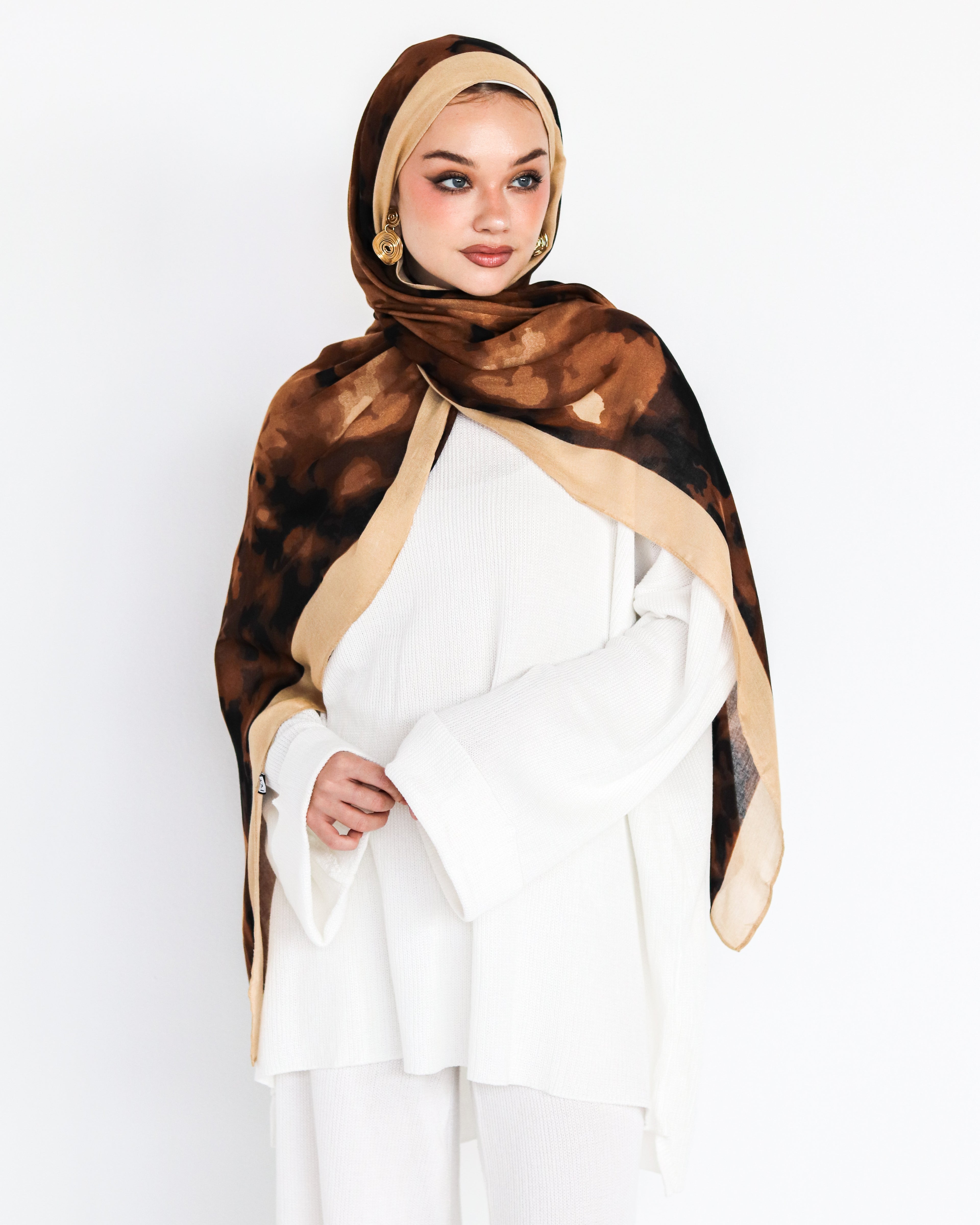 Cocoa Blend Premium Modal Scarf