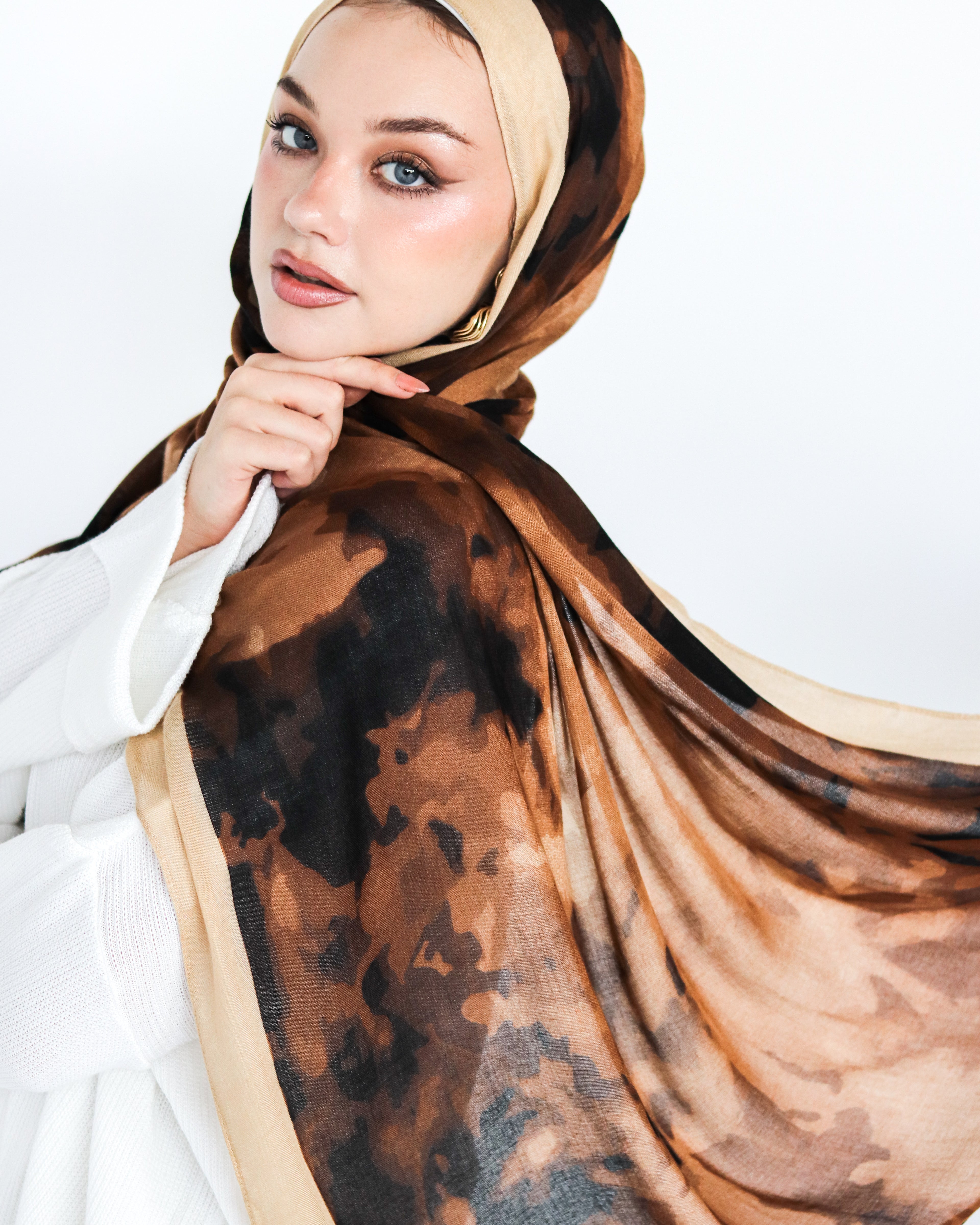 Cocoa Blend Premium Modal Scarf