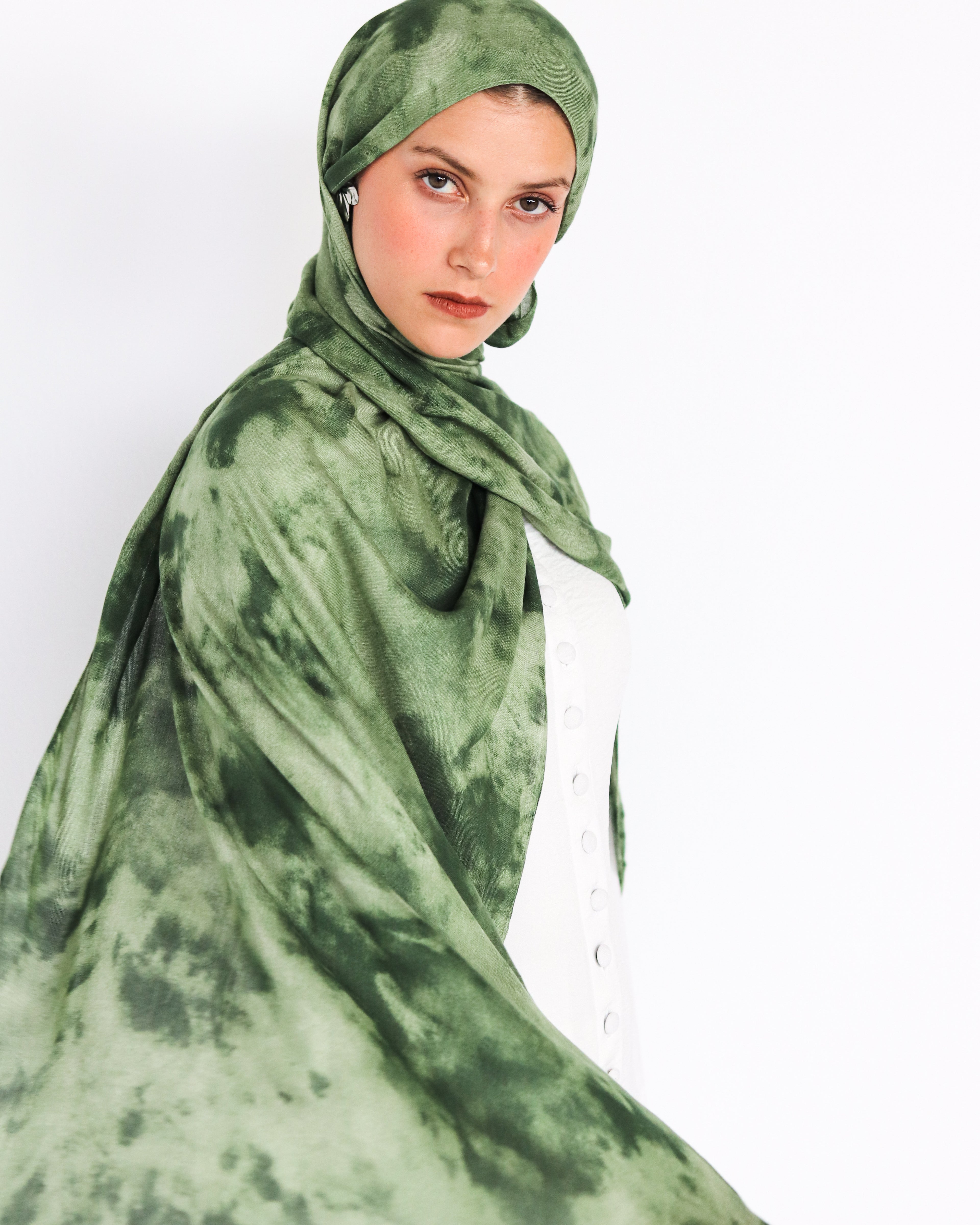 Emerald in Premium Modal Scarf