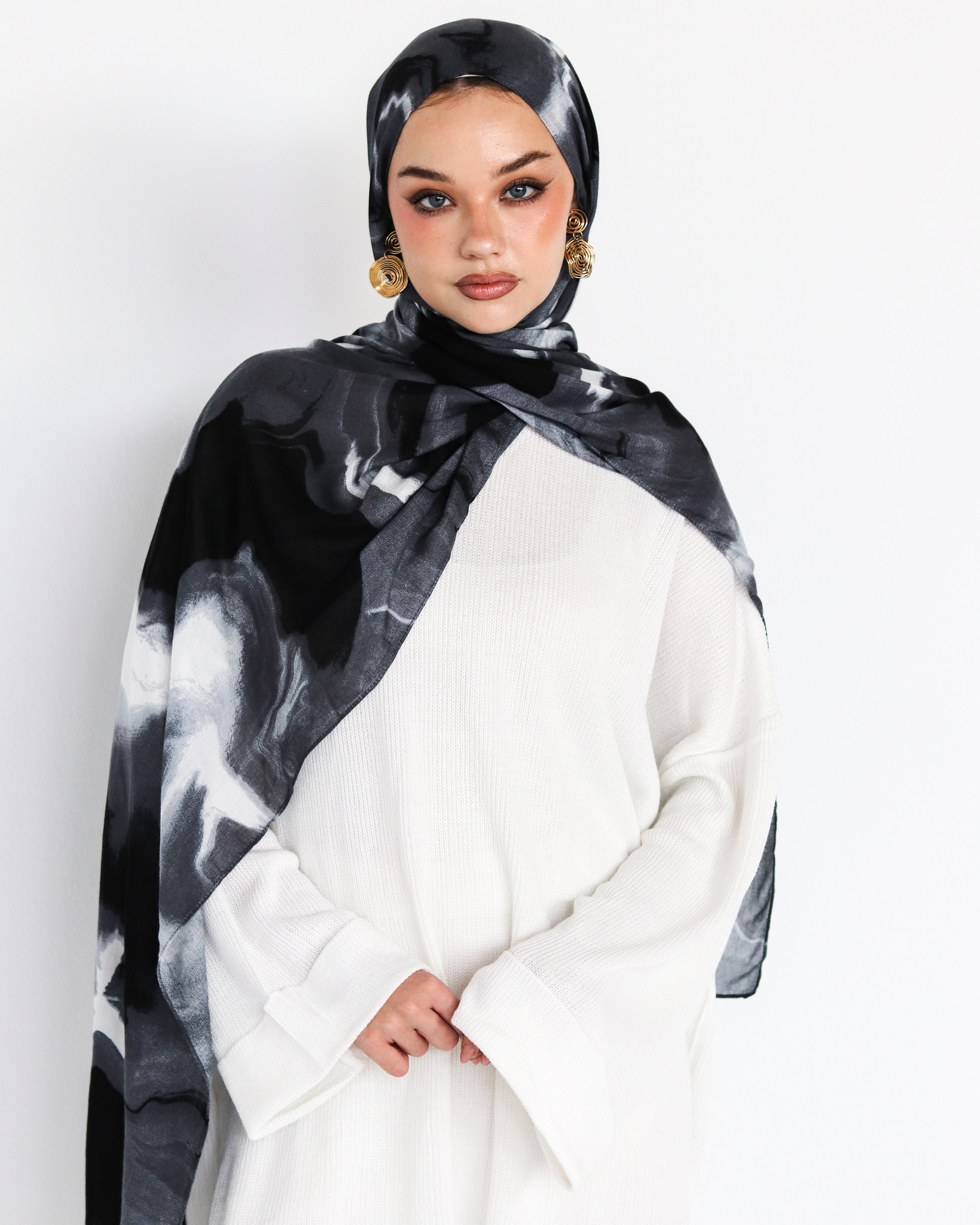 Shadow Fade Premium Modal Scarf