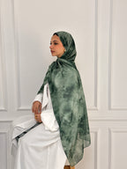 Emerald Marble Scarf