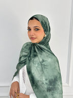 Emerald Marble Scarf