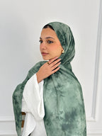 Emerald Marble Scarf