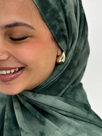 Emerald Marble Scarf