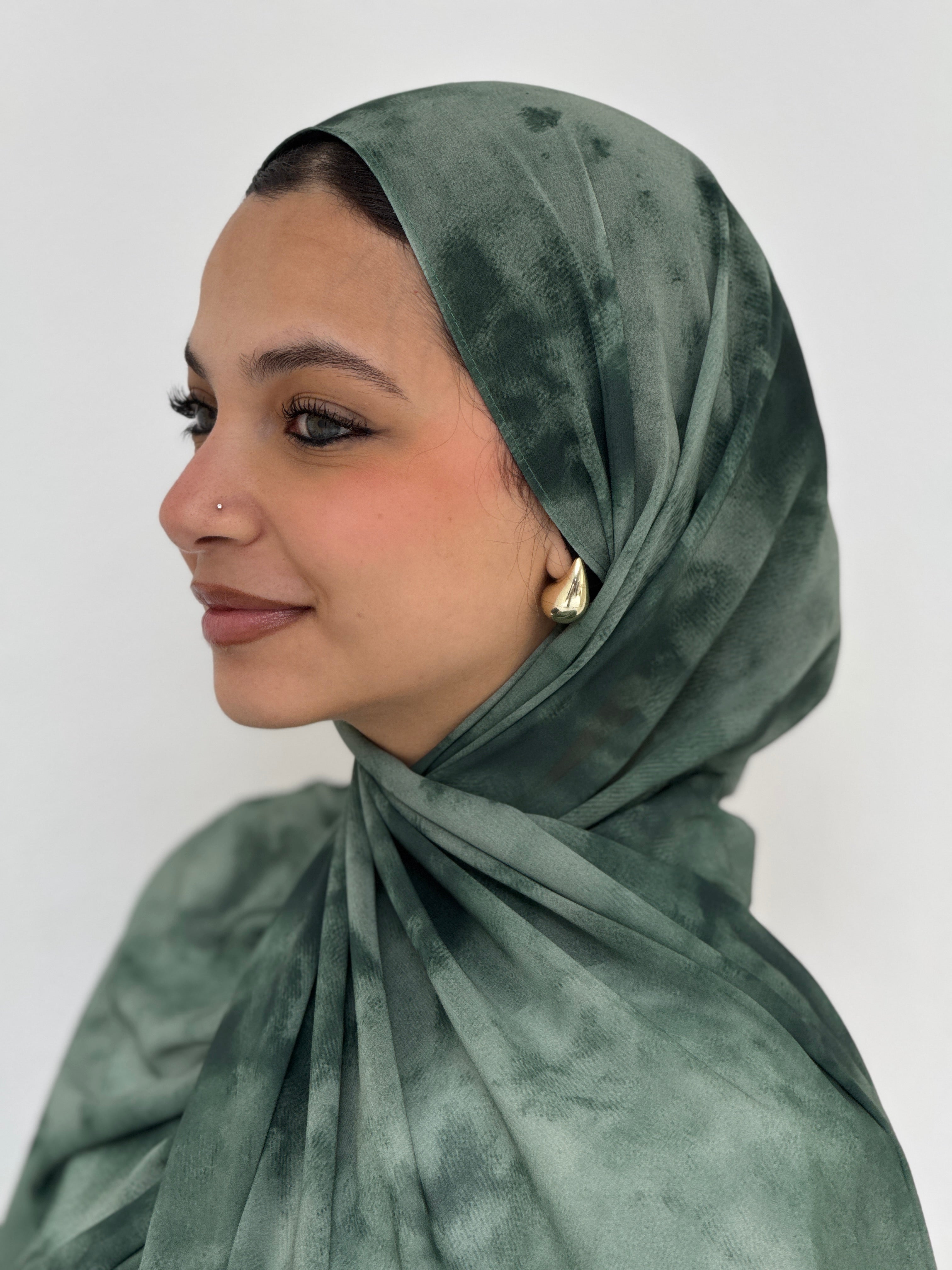 Emerald Marble Scarf