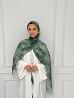 Emerald Marble Scarf